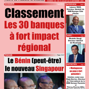 FA 122- Classement: Les 30 banques à fort impact régional