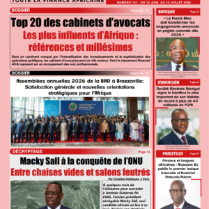 FA-131: Top 20 des cabinets d’avocats Les plus influents d’Afrique : références et millésimes